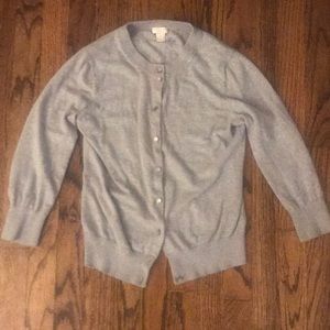 Gray J Crew sweater